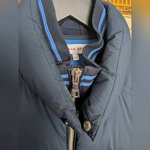 Orlebar Brown Navy Puffer Vest Large - Picture 2 of 9